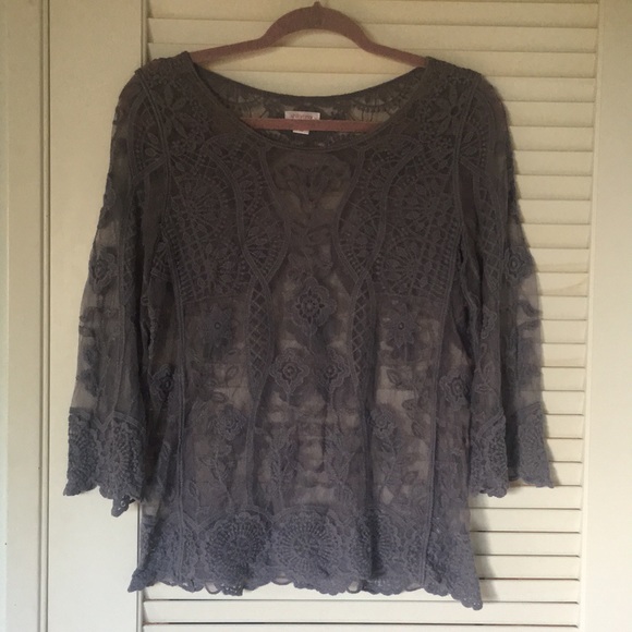Boho Lace top - Picture 1 of 6